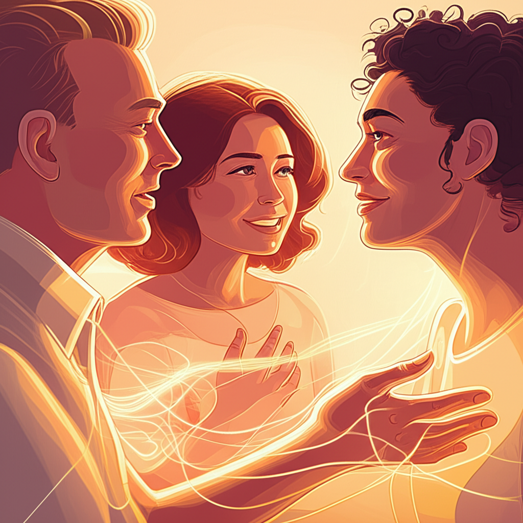 Médico tendo uma conversa empática com um paciente