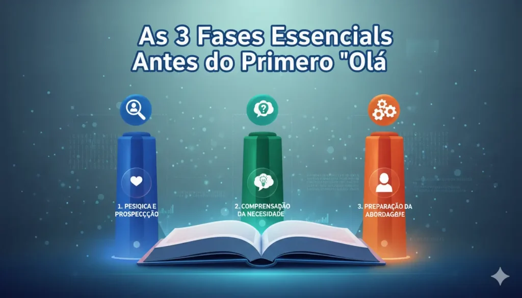 As 3 Fases Essenciais Antes do Primeiro Olá
