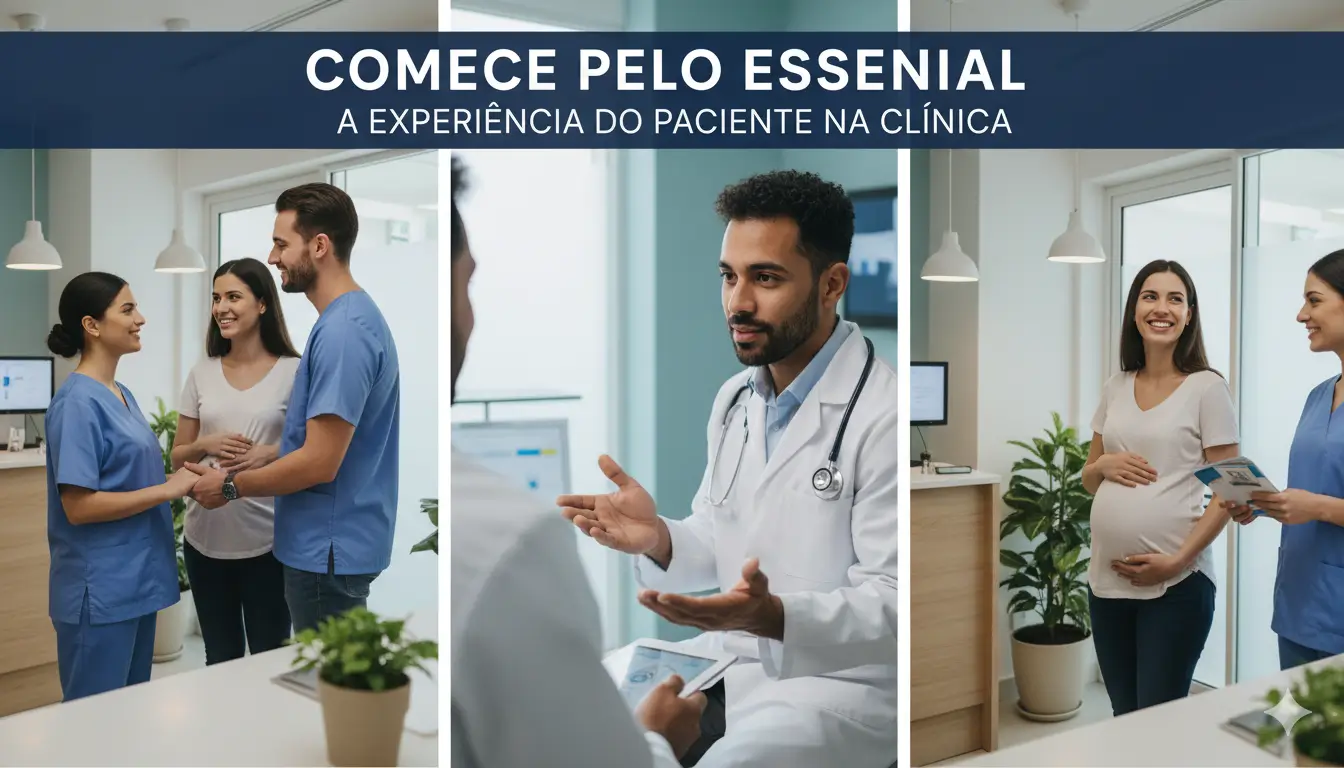 Comece pelo essencial a experiência do paciente na clínica