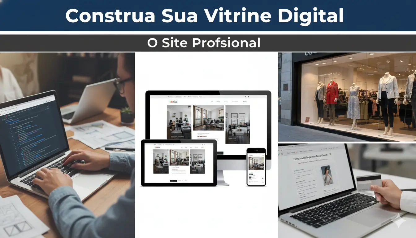 Construa sua vitrine digital o site profissional