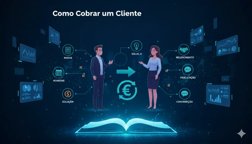 como cobrar um cliente