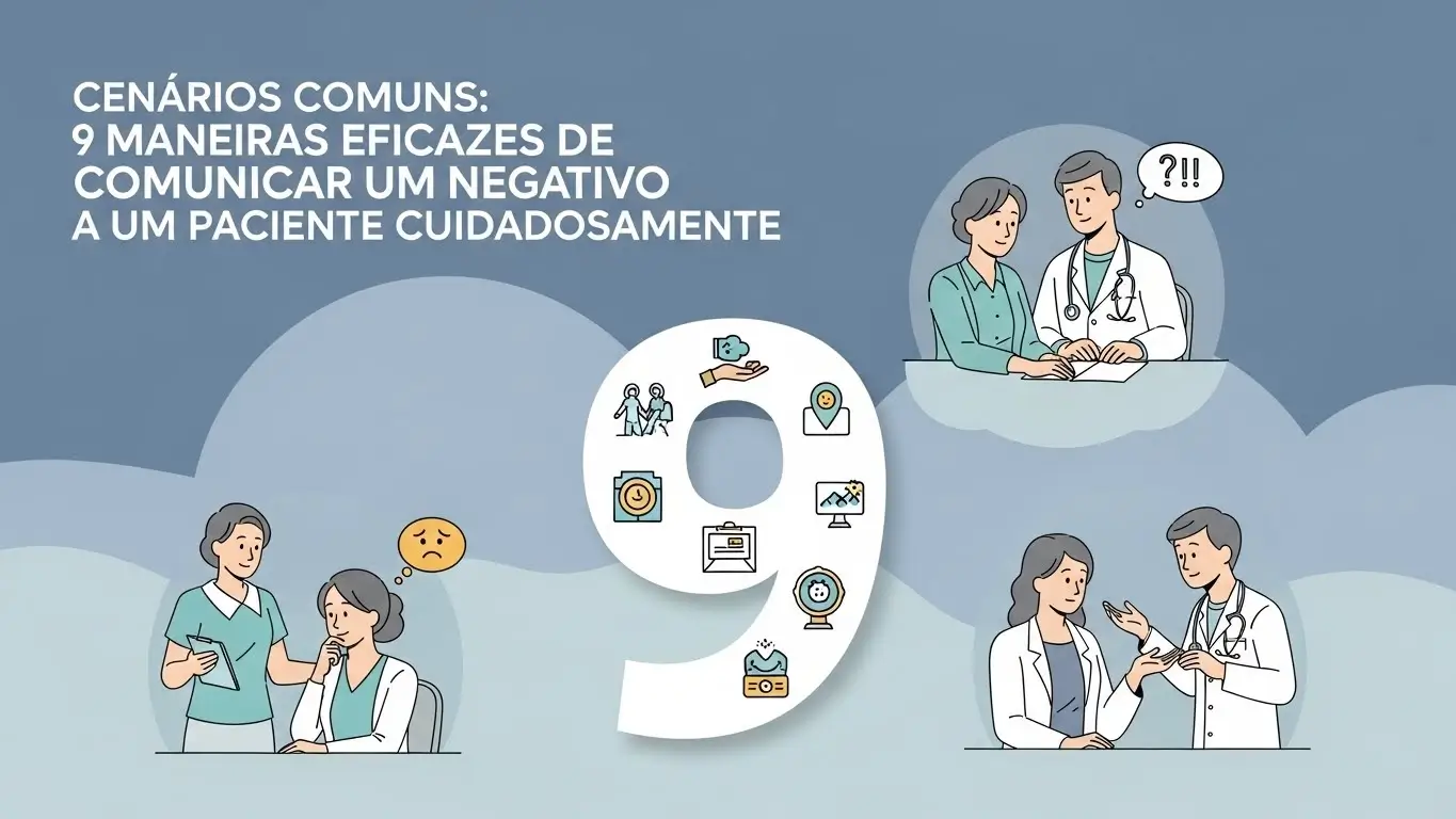 9 Formas Eficazes de Comunicar uma Negativa ao Paciente com Cuidado